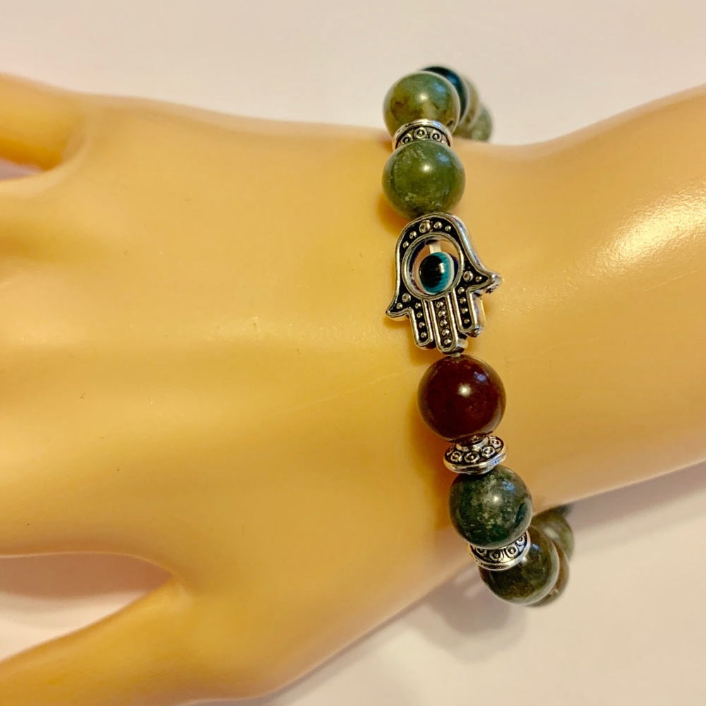 Fashion Fatima Hand & Evil Eye Charm for Women - Picture 3 of 3